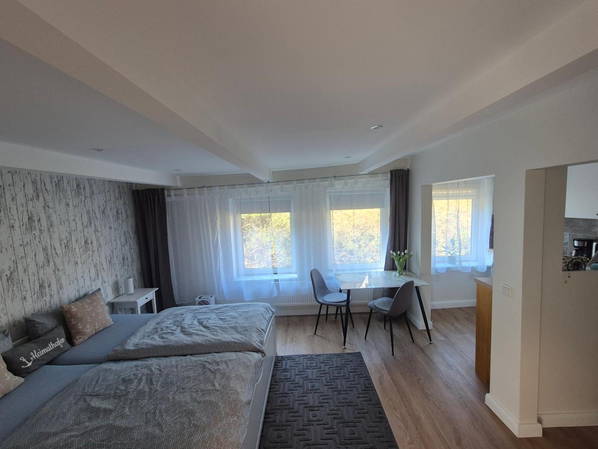 Ruhige Einzimmerwohnung Flensburg Exterior foto