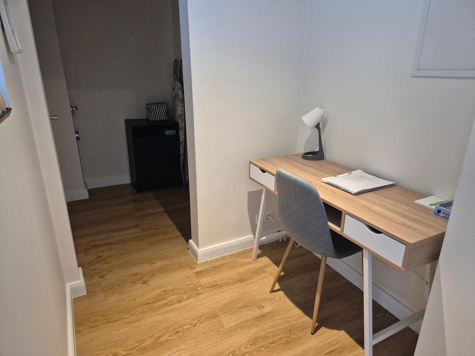 Ruhige Einzimmerwohnung Flensburg Exterior foto